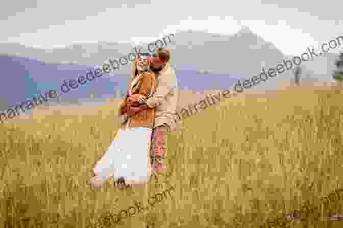 A Couple Embracing Amidst The Vast Landscapes Of The Wild West Escaping Her Troubled Past: A Historical Western Romance Novel