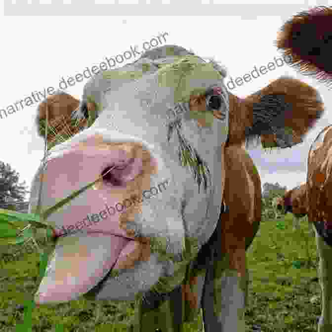 A Curious Cow With A Droopy Tongue Funny Farm: Chaotic Capers Caused By Animal Companions