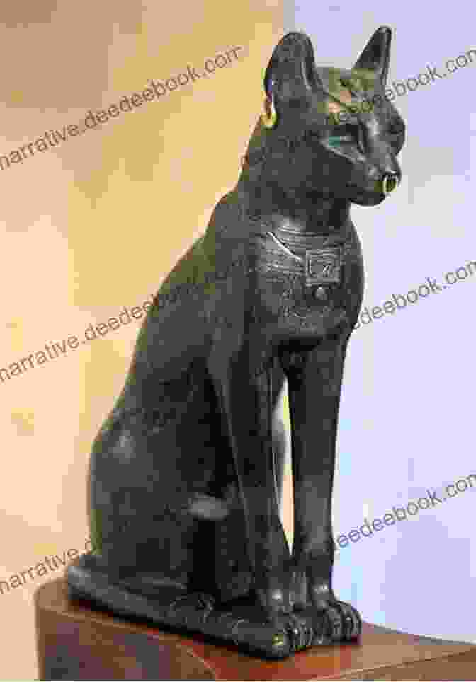 A Golden Statue Of The Goddess Bastet, Depicted As A Woman With A Cat's Head, Holding A Sistrum In Her Hand. BEloved Pet Legends Part 3: The Plan: Changing The Story Of How We Recover From Losing The Legends We Have Loved