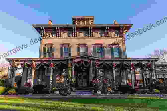 A Group Of People Admire The Ornate Facade Of A Victorian Mansion In Cape May. Cape May Locals Summer (Cape May 6)