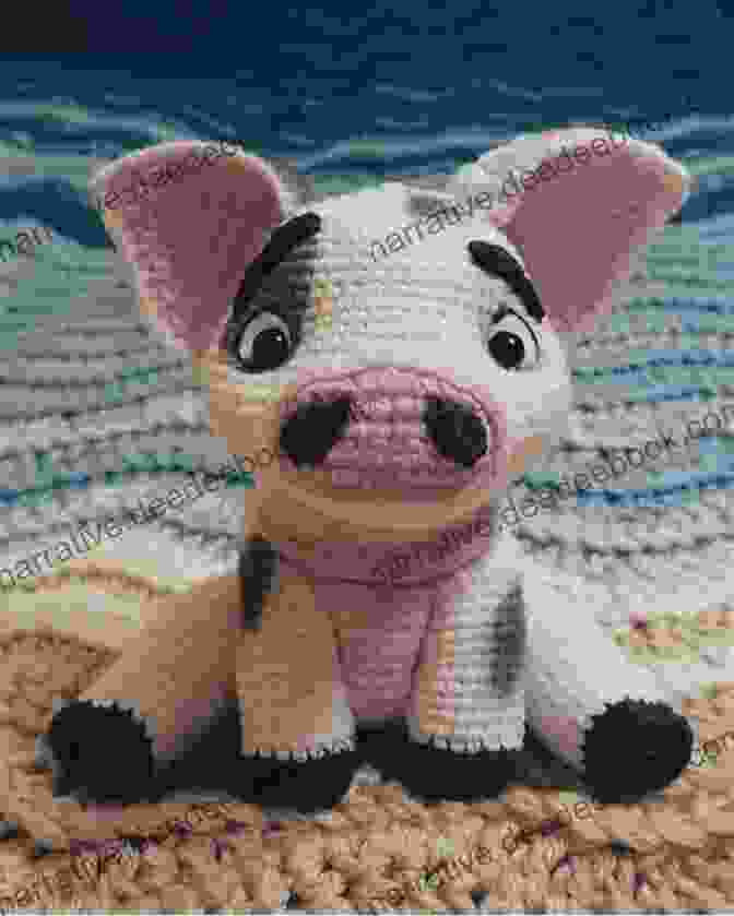 A Happy Crochet Pig With A Curly Tail Crochet Toys: 10 Funny And Cute Crochet Toys You Will Boundlessly Want To Hug: (Crochet Pattern Afghan Crochet Patterns Crocheted Patterns Crochet Amigurumi)