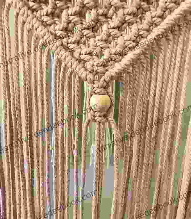 A Macrame Wall Hanging With A Variety Of Knots And Fringe At The Bottom Macraweave: Macrame Meets Weaving With 18 Stunning Home Decor Projects