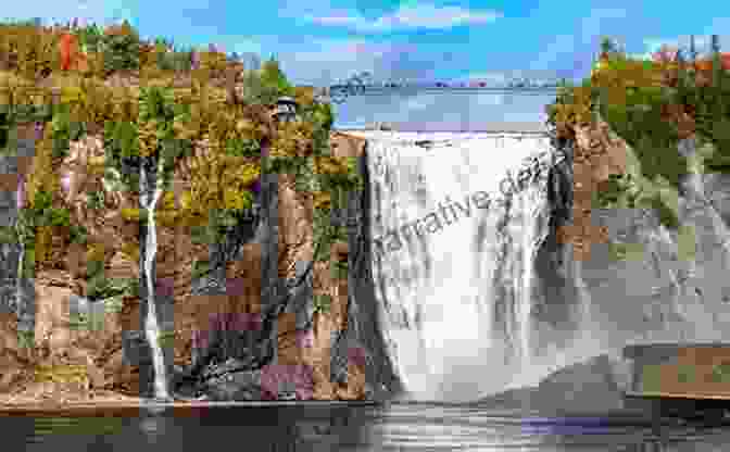 A Panoramic View Of Parc De La Chute Montmorency, Featuring The Montmorency Falls In The Background. The History Of Canada Series: Three Weeks In Quebec City: The Meeting That Made Canada