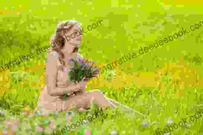 A Person Sitting In A Field Of Flowers, Looking Peaceful And Serene. Healing Is A Gift: Poems For Those Who Need To Grow