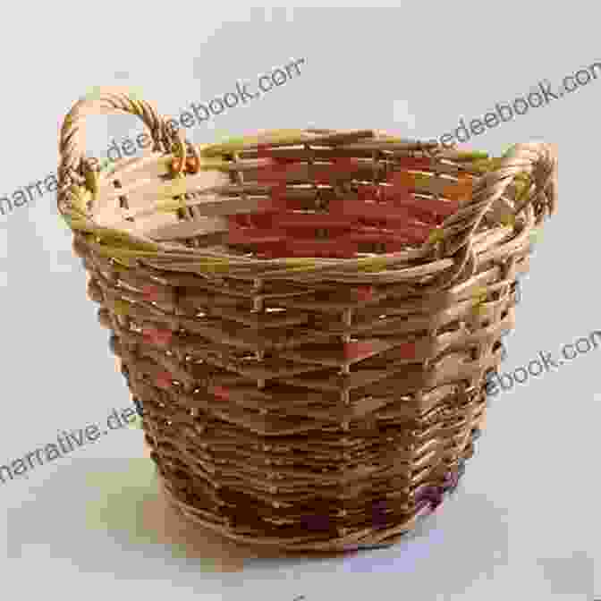 A Photo Of A Woven Basket Colourful Fun Embroidery: Featuring 24 Modern Projects To Bring Joy And Happiness To Your Life (Crafts)