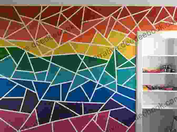 A Photo Of DIY Geometric Wall Art Colourful Fun Embroidery: Featuring 24 Modern Projects To Bring Joy And Happiness To Your Life (Crafts)