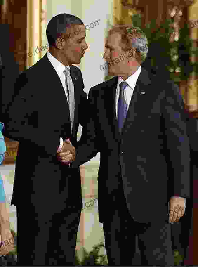 A Photo Of George W. Bush And Barack Obama Shaking Hands. Theodore And Woodrow: How Two American Presidents Destroyed Constitutional Freedom