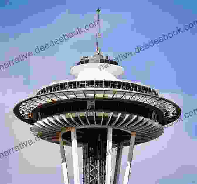 A Photograph Of A Snowy Scene In Seattle, With The Space Needle In The Background. Snow In Seattle: A Novel