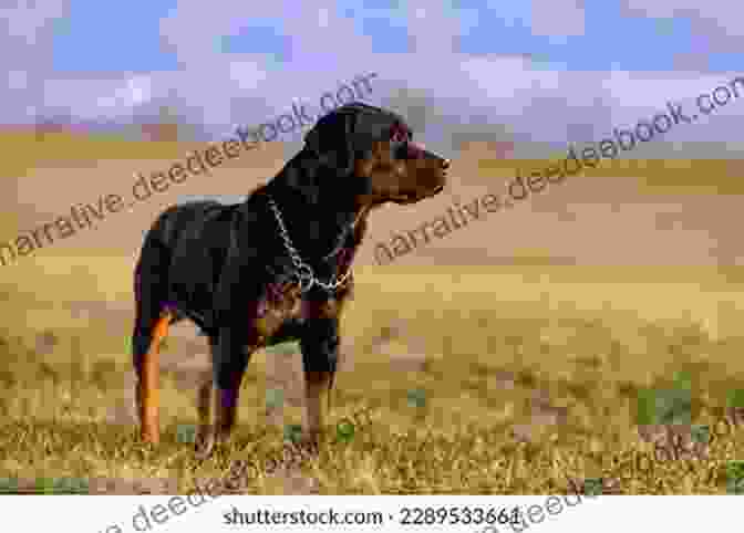 A Rottweiler Standing In A Field Rottweilers For Dummies Richard G Beauchamp