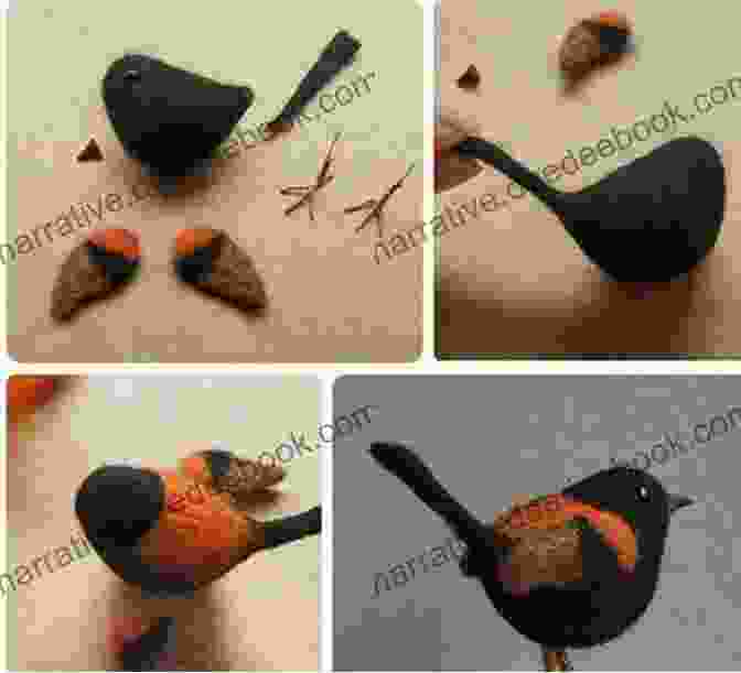 A Step By Step Guide To Needle Felting A Bird Figurine Beginner S Guide To Felting Nicky Epstein