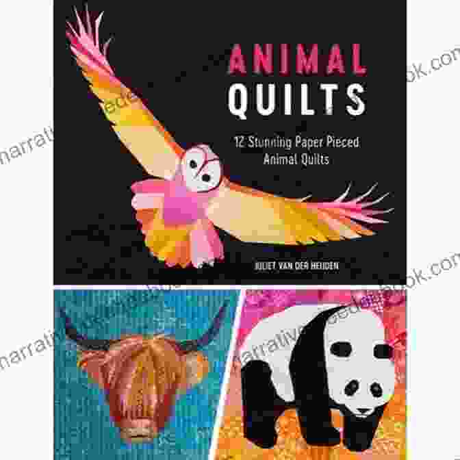 Bear Quilt Pattern Animal Quilts: 12 Paper Piecing Patterns For Stunning Animal Quilt Designs