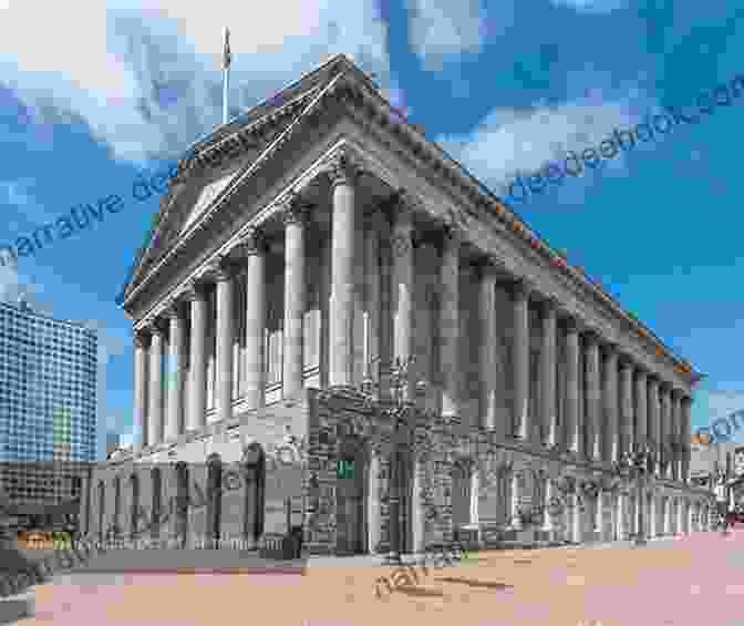 Birmingham Town Hall, A Magnificent Victorian Landmark And Civic Center That Graces Victoria Square. Across Birmingham On The 29a