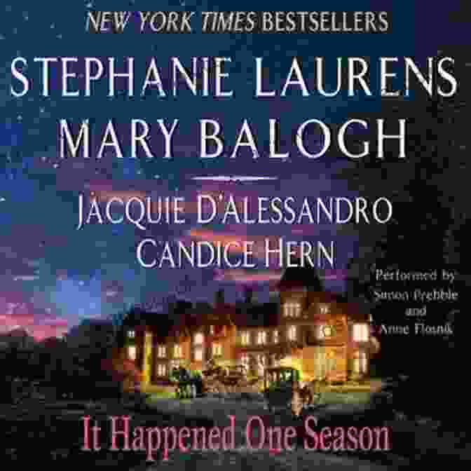 It Happened One Season Book Cover Featuring A Couple Embracing In A Garden It Happened One Season Stephanie Laurens