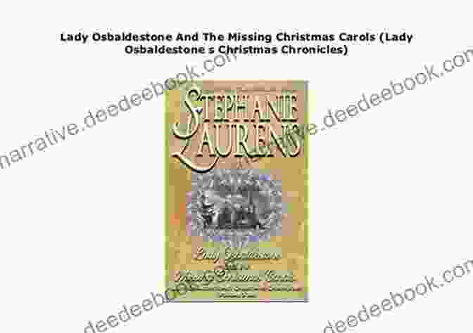 Lady Osbaldestone, A Woman Of Refined Elegance, Her Eyes Reflecting A Lifetime Of Experience Lady Osbaldestone And The Missing Christmas Carols (Lady Osbaldestone S Christmas Chronicles 2)