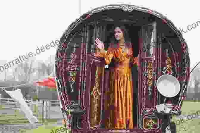 Ruby Ringo Lane In Her Gypsy Caravan, A Symbol Of Her Free Spirit And Bohemian Lifestyle. Ruby Ringo R O Lane