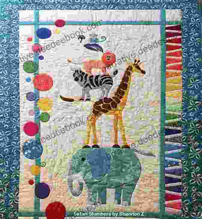 Safari Animal Quilt Pattern Animal Quilts: 12 Paper Piecing Patterns For Stunning Animal Quilt Designs