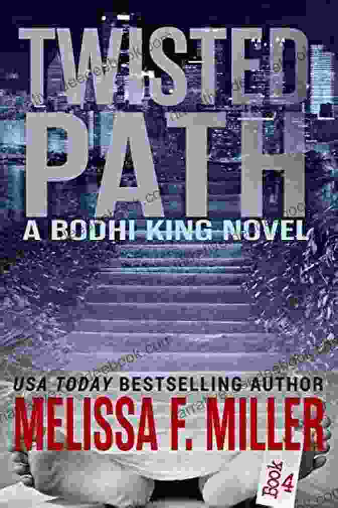 Twisted Path Bodhi King Novel Book Cover Featuring A Warrior With Sword And Supernatural Aura Twisted Path (A Bodhi King Novel 4)