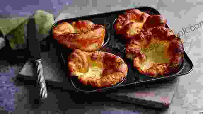 Yorkshire Pudding, A Traditional English Dish Made Of Batter Baked In A Muffin Tin. Greater Than A Tourist North Yorkshire United Kingdom: 50 Travel Tips From A Local (Greater Than A Tourist United Kingdom)
