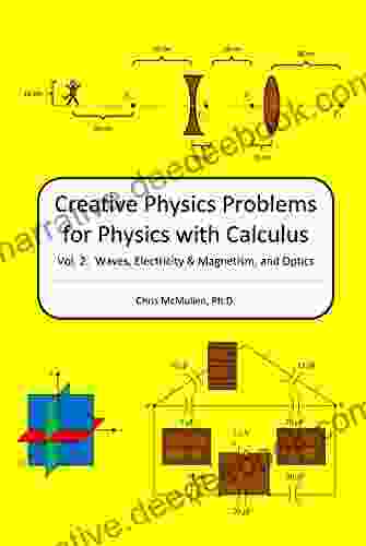 Creative Physics Problems For Physics With Calculus: Waves Electricity Magnetism And Optics (Volume 2)