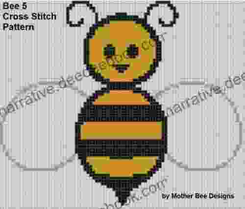 Bee 5 Cross Stitch Pattern Mother Bee Designs