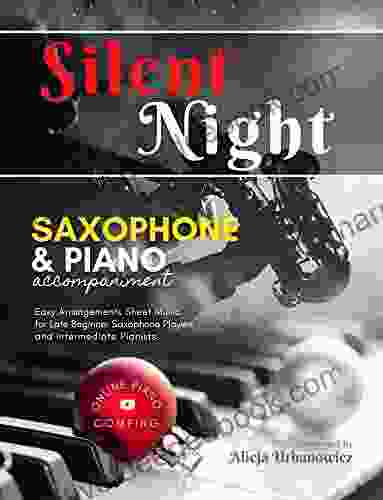 Silent Night I Stille Nacht I Alto Saxophone Solo Jazz Piano Accompaniment I Sheet Music: Easy Christmas Carol Duet I Online Piano Comping I Arrangements For Intermediate Saxophonists And Pianists