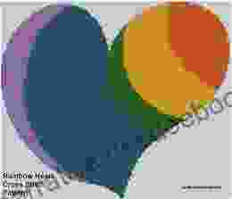 Heart Rainbow Cross Stitch Pattern