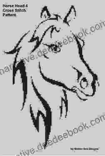 Horse Head 4 Cross Stitch Pattern