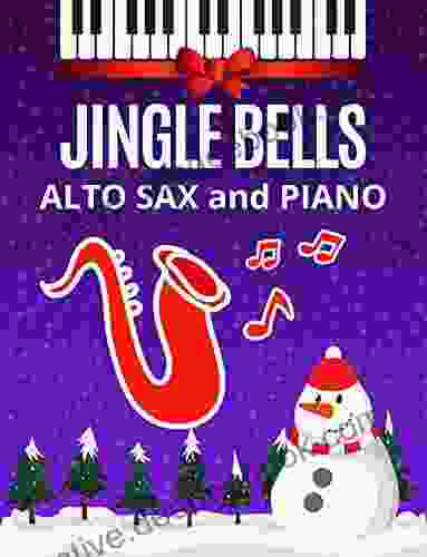 Jingle Bells Alto SAX And Piano Accompaniment Easy Duet: Christmas Carols Saxophone Sheet Music Song For Beginners + Lyrics + Video BIG Notes Kids Adults Seniors